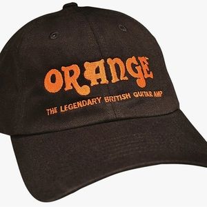 ORANGE (British amp) baseball hat
